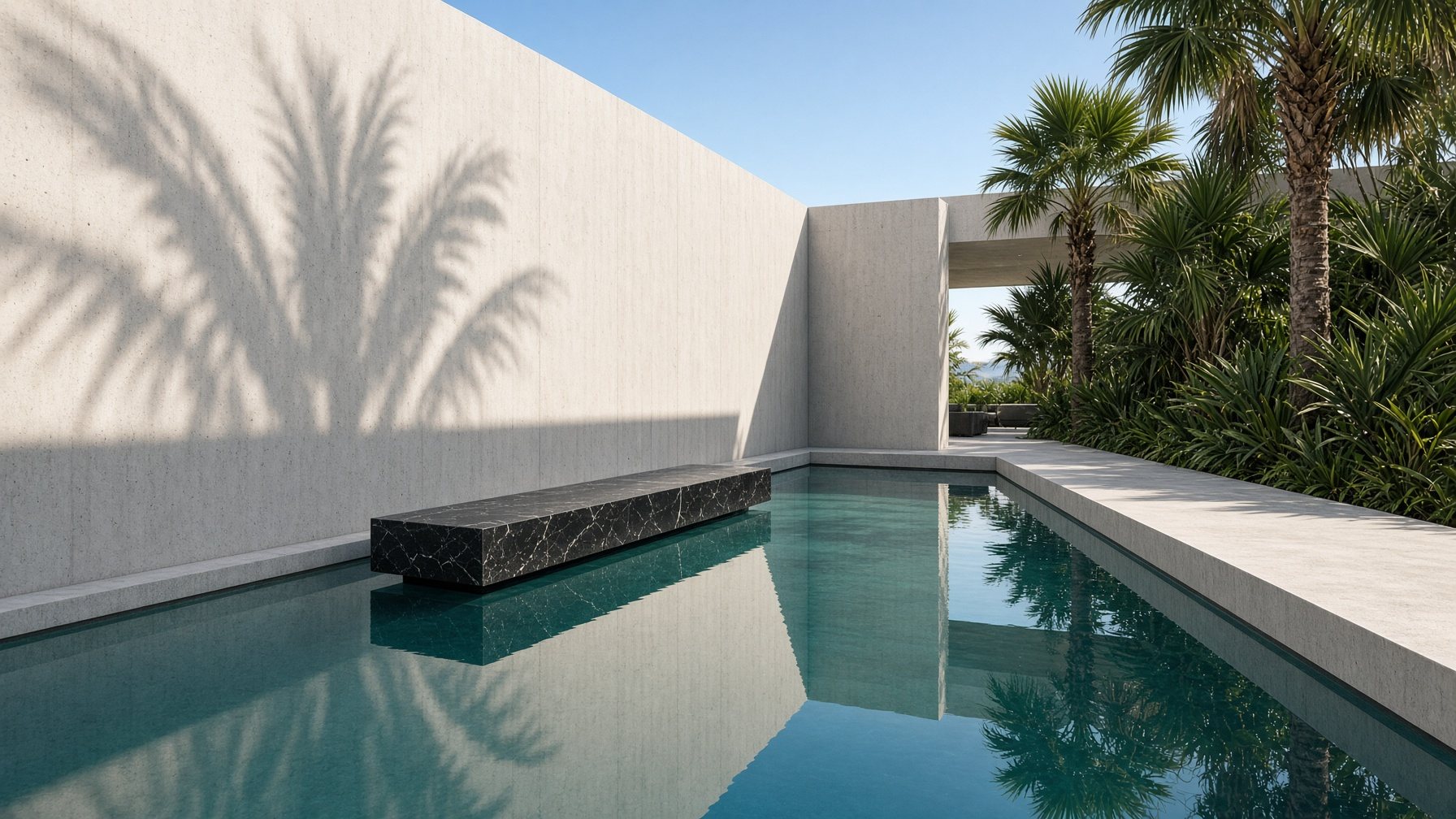 L'Architecturale — Lignes épurées — Béton clair