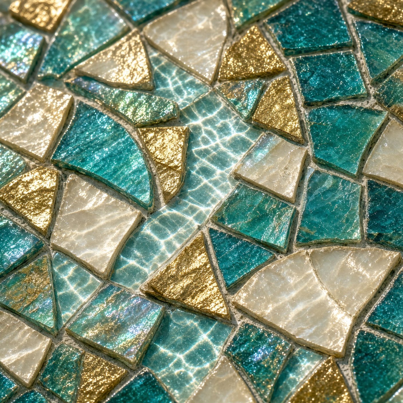 Mosaïque d'eau